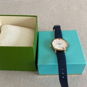Kate spade watch navy stripe